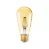 OSRAM LED-lamp 6,5W 725lm 2400K E27 dimbaar filament goud