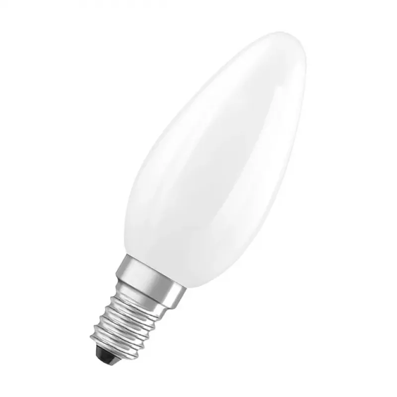 Osram LED CLB40 DIM 3,4W 827 FIL FR E14 P matte dimbare LED-kaarslamp
