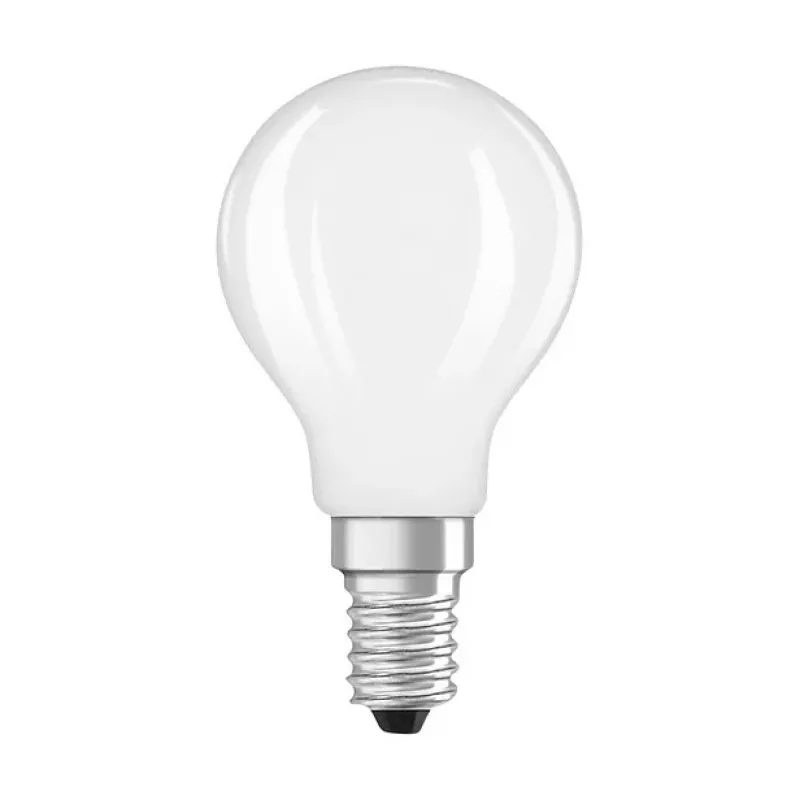 OSRAM LED Classic P 40 Filament 3,4W 827 mat E14 LED-lamp, mini globe