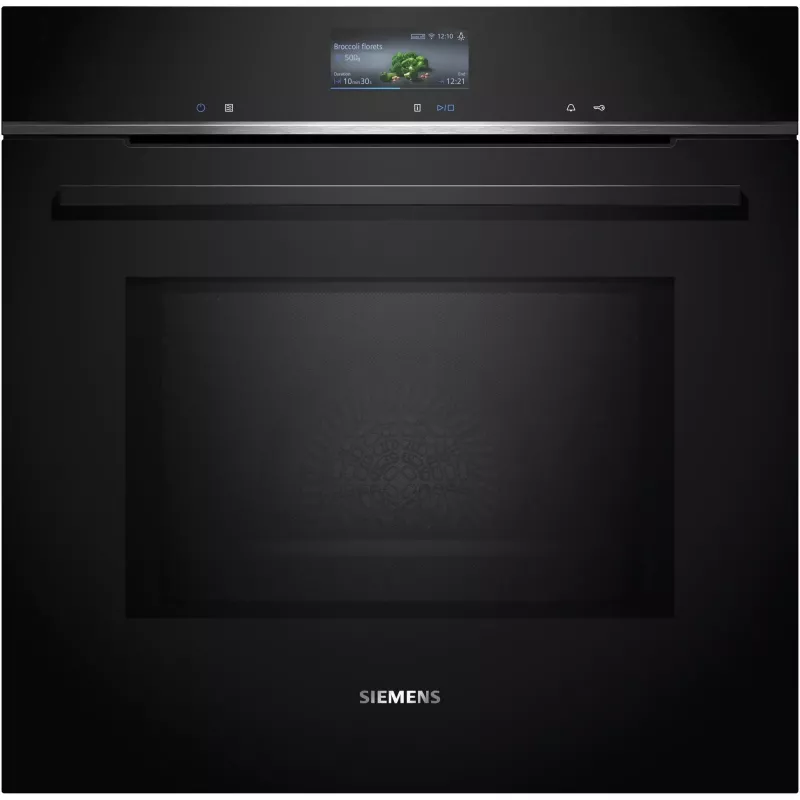 SIEMENS HM736GAB1 iQ700 inbouwoven met magnetron, zwart, 60 cm, Home Connect