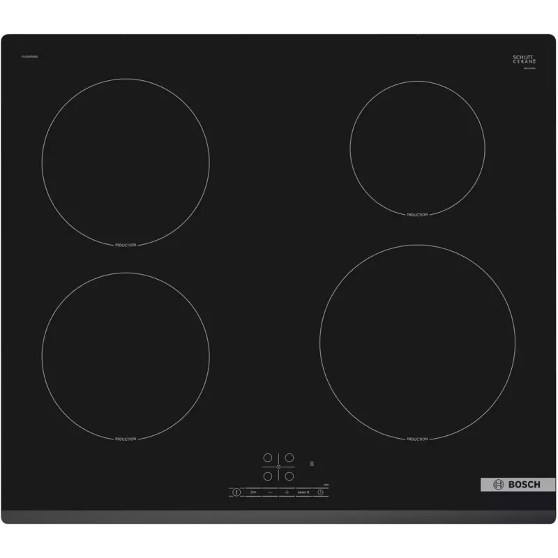 Bosch PUE63RBB5E inductiekookplaat 4 zones TouchSelect zwart