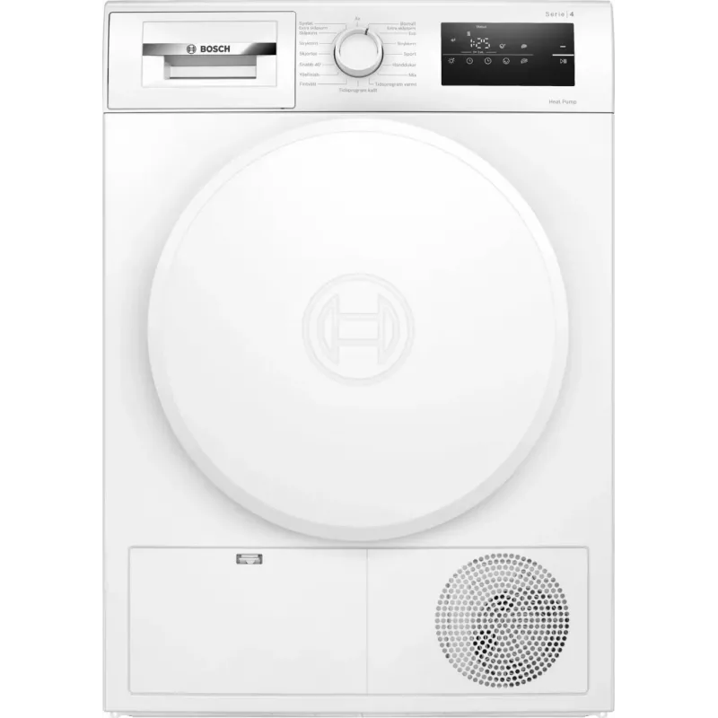 Bosch WTH8300LSN warmtepompdroger, 7 kg, energie-efficiëntieklasse A++, wit