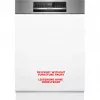 BOSCH SMI6ECS12E Serie 6 semi-geïntegreerde vaatwasser (geborsteld RVS, 60 cm, Home Connect)