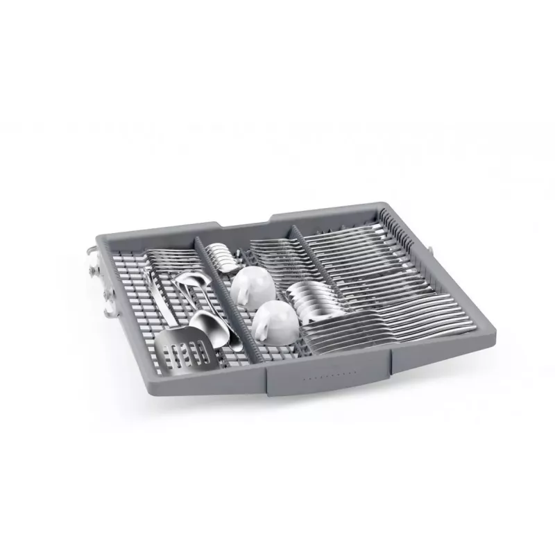 BOSCH SMI6ECS12E Serie 6 semi-geïntegreerde vaatwasser (geborsteld RVS, 60 cm, Home Connect)