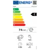 BOSCH SMI2HTS06E half-geïntegreerde vaatwasser, energieklasse C, 60 cm, 46 dB, 9,5 L, 5 programma's, Vario-korven, RVS