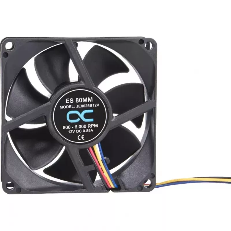 Alphacool ES 80mm 800-6000 RPM ventilator 80x80x25mm (zwart, dubbel kogellager, PWM, 80 mm)