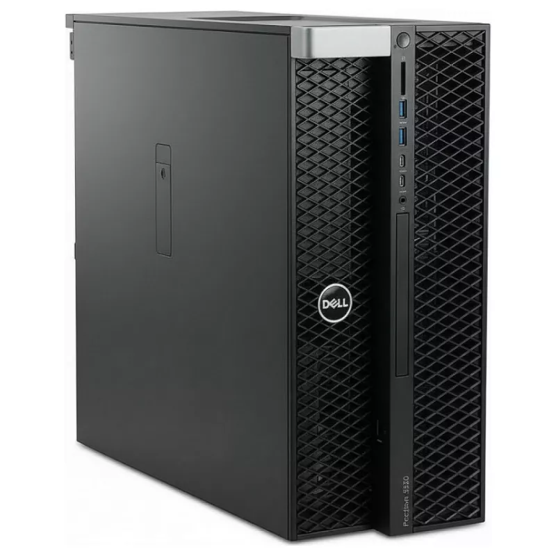 Dell Precision 5820 tower workstation - Intel Xeon W-2123, 32GB RAM, 256GB SSD, 4TB HDD, NVIDIA Quadro M5000, Windows 11 Pro, refurbished Grad A3