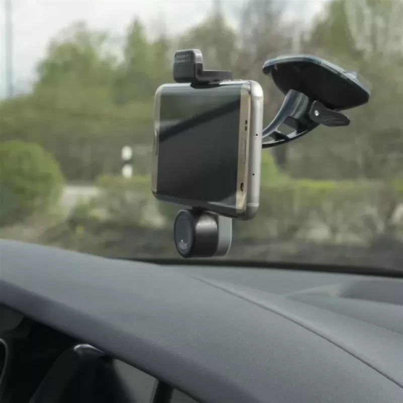 4SMARTS Autohouder Grip met zuignap grijs