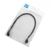 Watercool 4-pins PWM-verlengkabel, zwart - 30cm