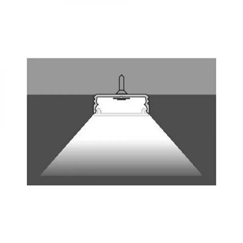 Brumberg 53380262 AB-profiel QUALITYFLEX aluminium profiel 2000mm