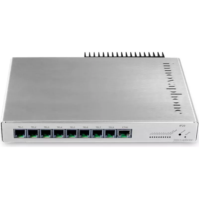 Innovaphone IP29-8 VoIP-gateway voor 8 analoge toestellen, PoE