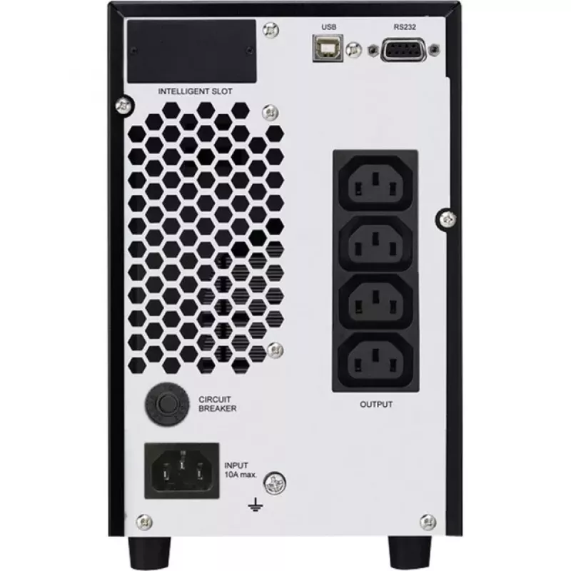 Bluewalker PowerWalker VFI 2000C LCD UPS - 1600W / 2000VA - online dubbele conversie - 4x IEC C13 - USB & RS-232 - tower
