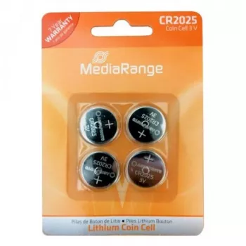 MediaRange MRBAT131 CR2025 3V lithium, 4 st.