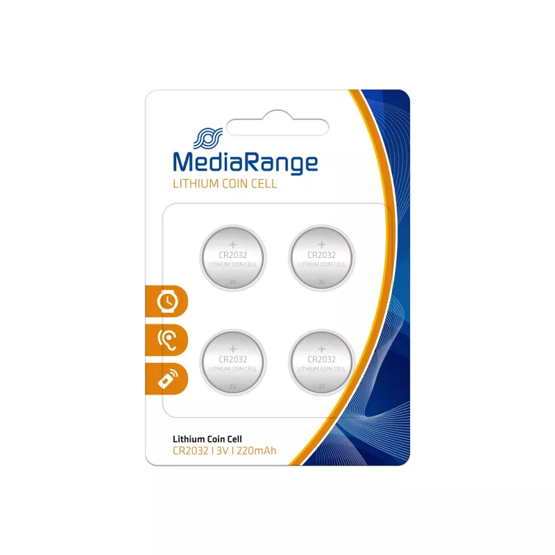 MEDIARANGE MRBAT132 CR2032 3V lithiumknoopcel (4-pack)