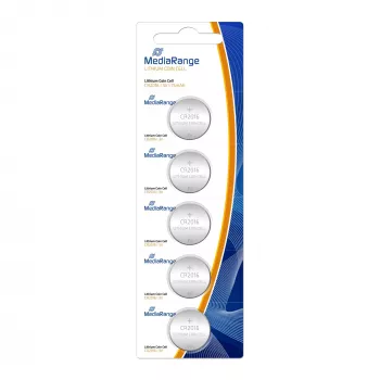 MEDIARANGE MRBAT136 CR2016 lithiumknoopcel 3V 80mAh 5-pack