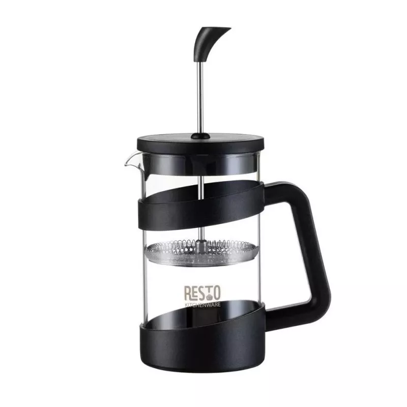 RESTO French Press 600ml roestvrij staal borosilicaatglas koffiezetter