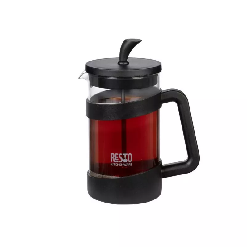 RESTO French Press 600ml roestvrij staal borosilicaatglas koffiezetter