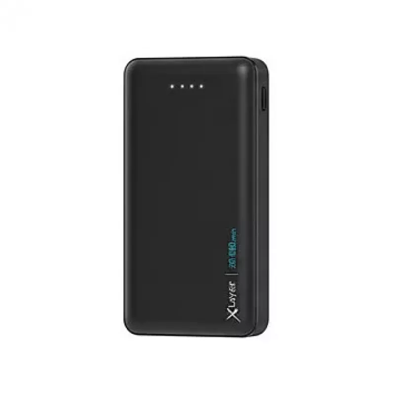 XLayer powerbank micro (20.000mAh) zwart