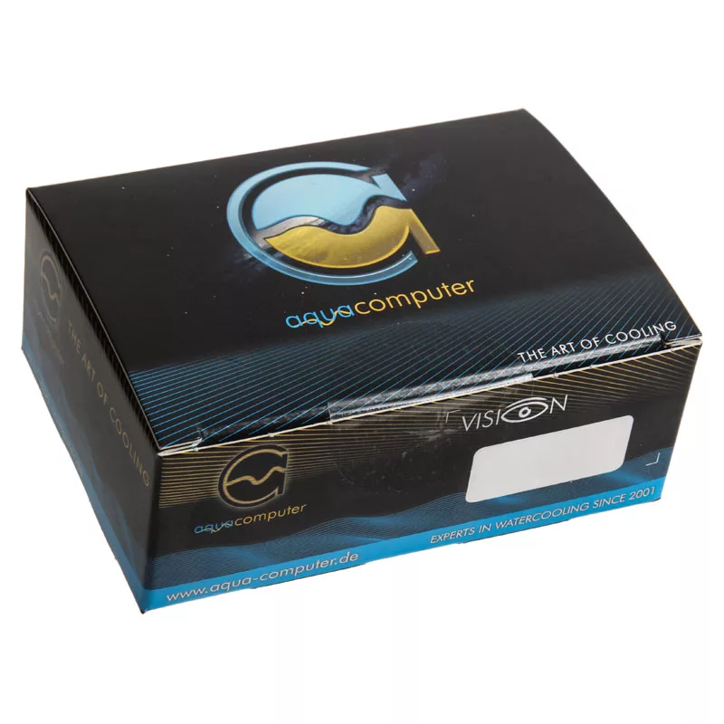 AQUA COMPUTER VISION Glow desktop-eenheid met IR-ontvanger en temperatuurmeting