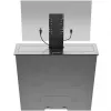 ONKRON Monitorstandaard met lade, tot 24 inch, zwart, NWSSC24-B