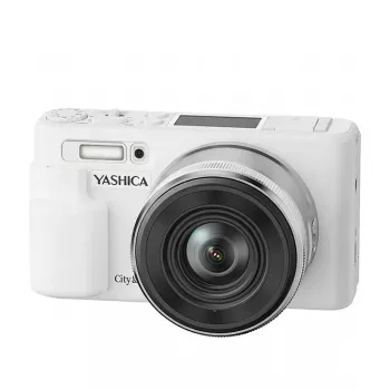 Yashica City 200 digitale compactcamera, 10x optische zoom, wit