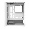 Darkflash DRX70 MESH witte mid-tower computerbehuizing met 4 RGB-ventilatoren