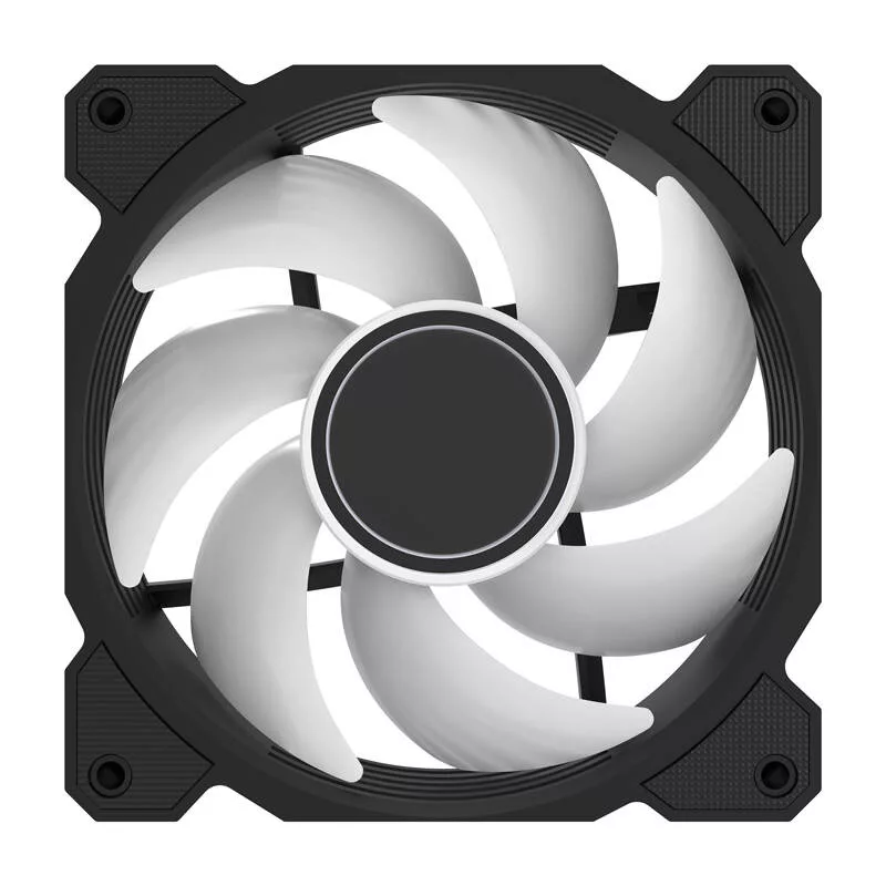 Darkflash DR08 3-in-1 koelventilator (zwart)