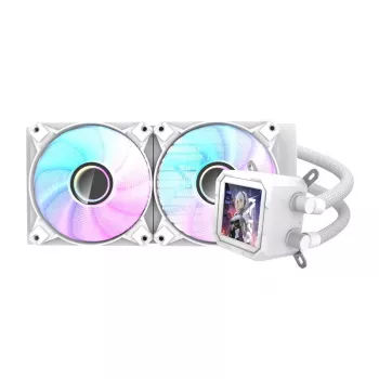 Darkflash DV240S CPU-waterkoeler, wit