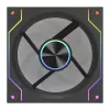 DarkFlash DM20 LINE behuizingsventilator (zwart)