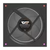 DarkFlash DM20 LINE behuizingsventilator (zwart)