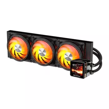 Darkflash DE360 CPU-waterkoeling, zwart