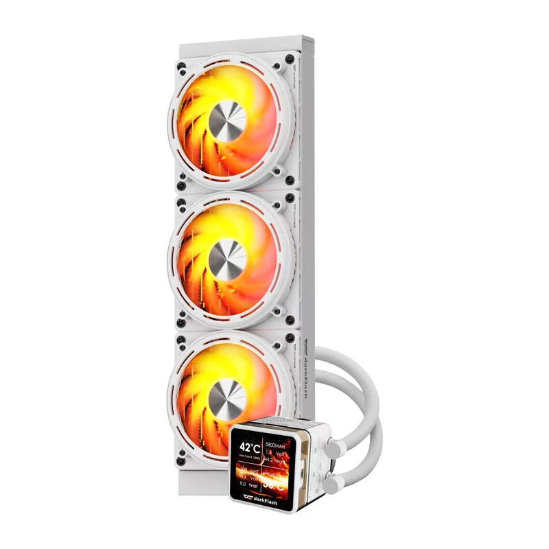 Darkflash DE360 CPU-waterkoeling, wit