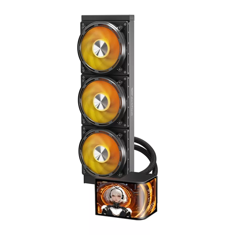 DarkFlash UV360 CPU-koeler, zwart