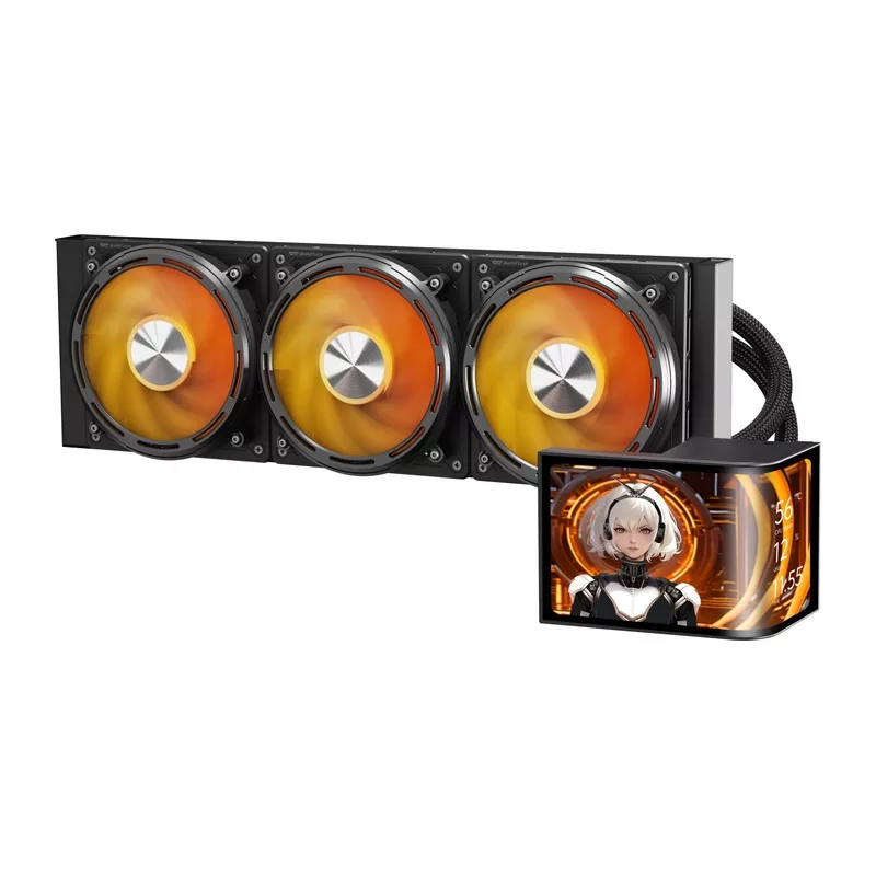 DarkFlash UV360 CPU-koeler, zwart