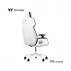Thermaltake ARGENT E700 Glacier White met Slate Gray Crayon echt lederen stoel