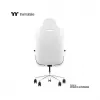 Thermaltake ARGENT E700 Glacier White met Slate Gray Crayon echt lederen stoel