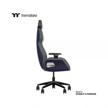 Thermaltake ARGENT E700 Future Dusk met Slate Gray Crayon echt lederen stoel