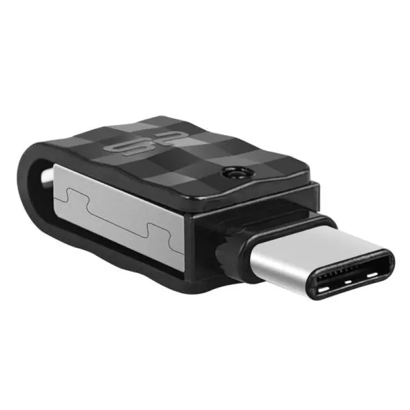 Silicon Power Mobile C31 USB-flashdrive 16GB USB 3.1 Gen 1 / USB-C zwart