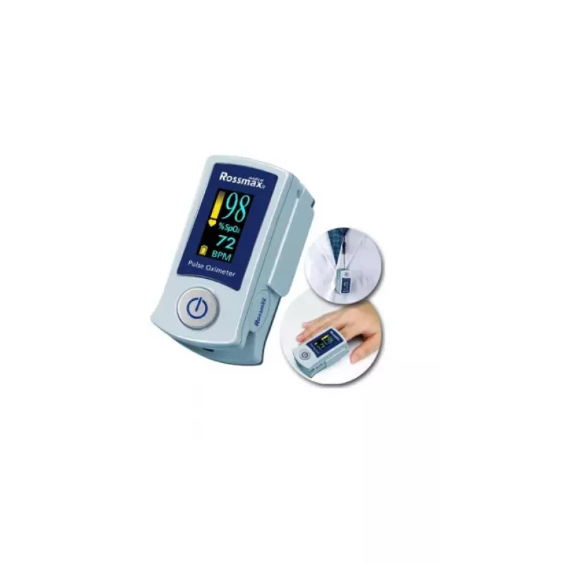 Rossmax SB200 pulsoximeter vingerclip met Artery Check Technology