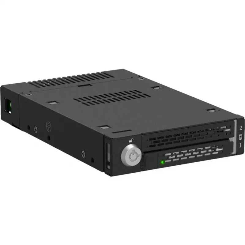 ICY DOCK ToughArmor MB833MK-B V2 M.2 PCIe NVMe SSD mobiele rack volledig metaal