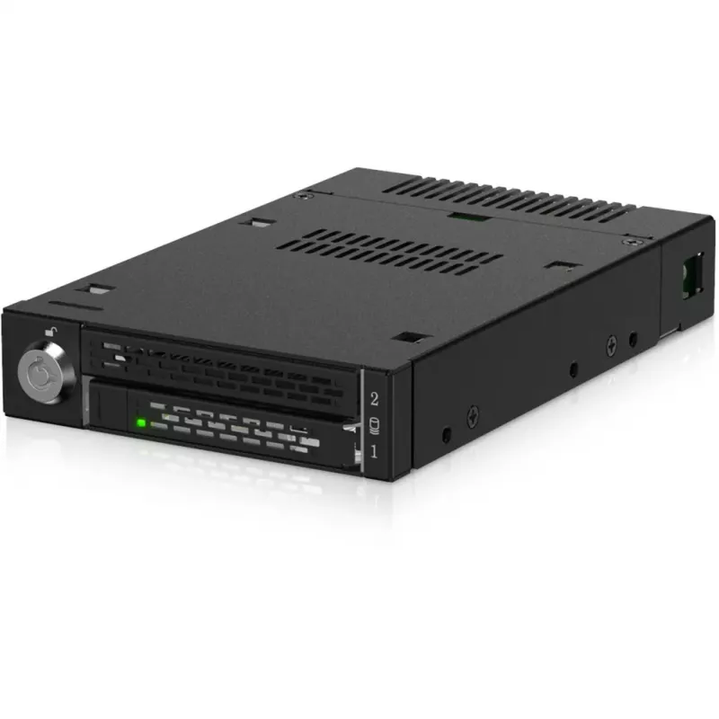 ICY DOCK ToughArmor MB833MK-B V2 M.2 PCIe NVMe SSD mobiele rack volledig metaal