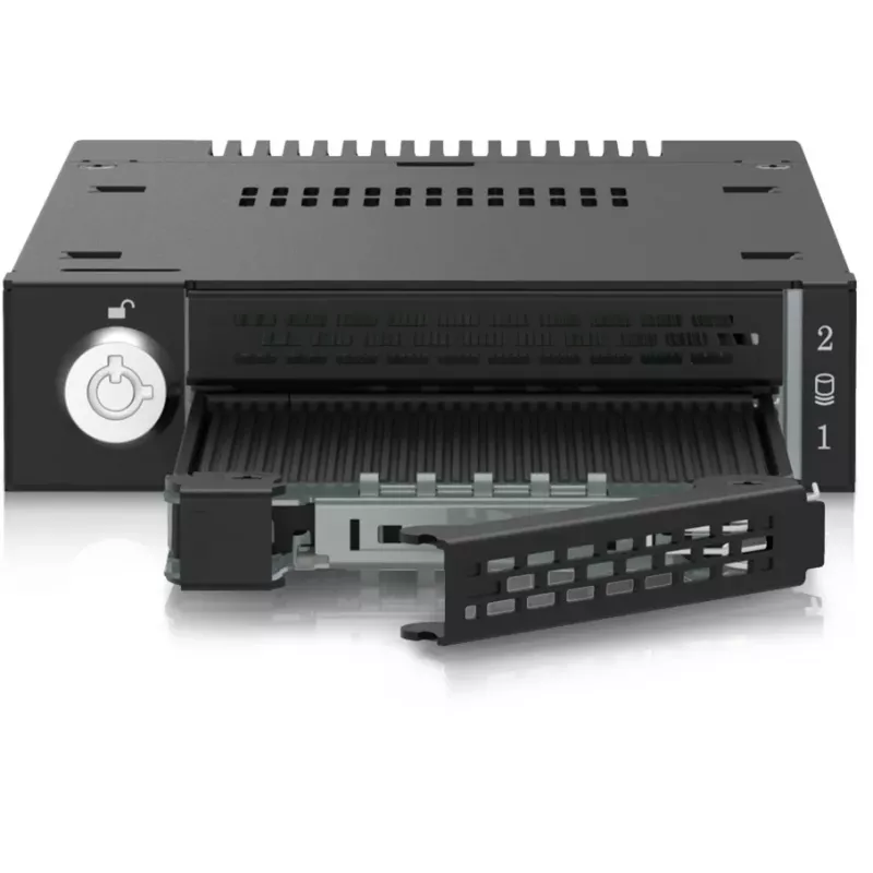 ICY DOCK ToughArmor MB833MK-B V2 M.2 PCIe NVMe SSD mobiele rack volledig metaal