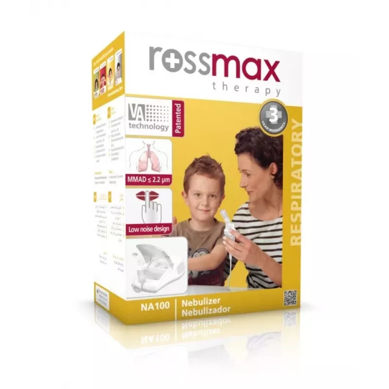 ROSSMAX zuigermotorvernevelaar NA100 - compressorvernevelaar voor volwassenen en kinderen