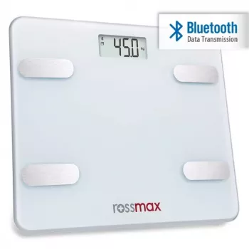 Rossmax WF262 lichaamsvetmonitor met weegschaal en Bluetooth