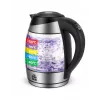 ForMe FKG-458 draadloze waterkoker 1,8 L roestvrij staal / zwart