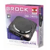 Brock EP 100 BK enkele elektrische kookplaat, 1500 W, zwart