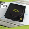 Brock EP 100 BK enkele elektrische kookplaat, 1500 W, zwart