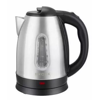 Brock WK 0601 SS elektrische waterkoker, 1,8 L, 1500 W, roestvrij staal