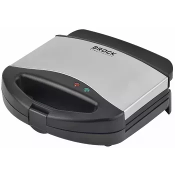 Brock SPM 3006 S sandwichmaker, 750W, zwart/rvs