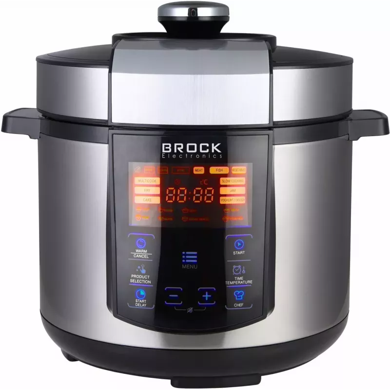 Brock PMC 2006 elektrische vleesmolen 2000W zwart/zilver